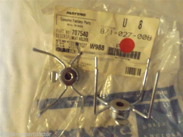 JENN AIR MAYTAG STOVE 707540 Y707540 Holder, Meat NEW IN BAG JENN AIR MAYTAG STOVE 707540 Y707540 Holder, Meat NEW IN BAG